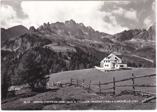 Rifugio ciampedie verso - rifugio,