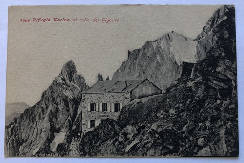 Cartolina rifugio torino - rifugio,