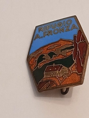 Distintivo smalto rifugio al - smalto,