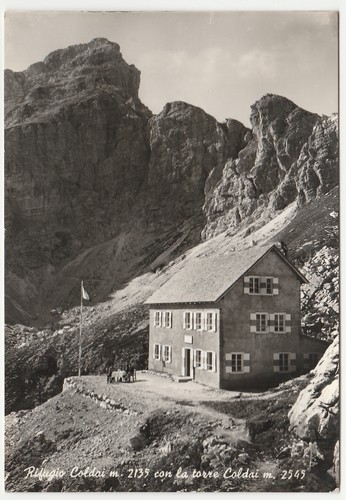 Rifugio coldai con torre - rifugio, la