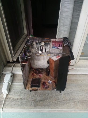 Modellismo diorama horror - diorama,