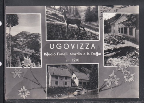 Cartolina ugovizza rifugio - ugovizza,