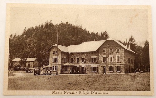 Cartolina monte nevoso - monte,