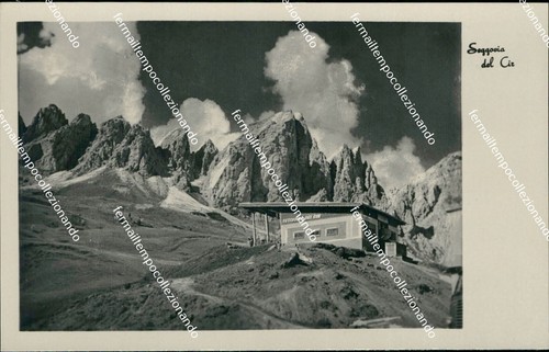 Bt507 cartolina selva gardena - cartolina,