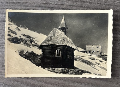 Cartolina rifugio carè alto - rifugio,