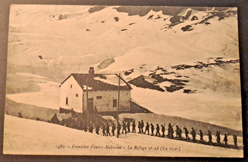 Cartolina rifugio alpino la - cartolina,