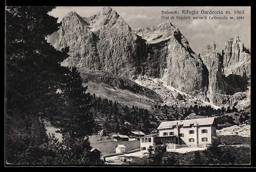 Rifugio gardeccia - rifugio, il