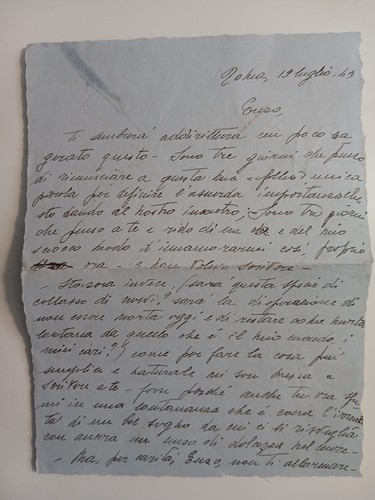 Lettera luglio 1943 - lettera,