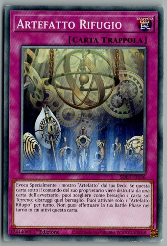 Artefatto rifugio - yu-gi-oh!,