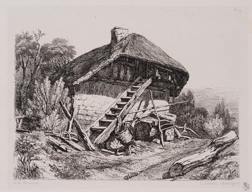 Pennautier veduta - a., (*1803),