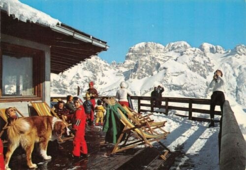 Cartolina pinzolo doss del - pinzolo,