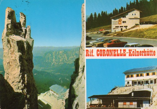 Rifugio coronelle gruppo del - coronelle,