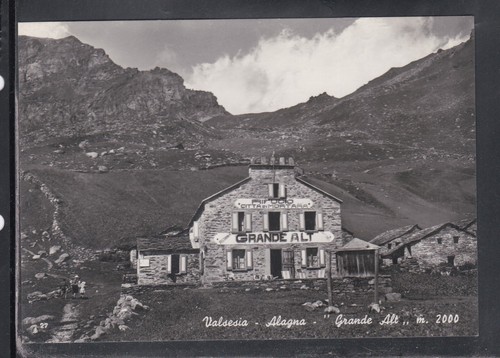 Cartolina valsesia alagna - valsesia,