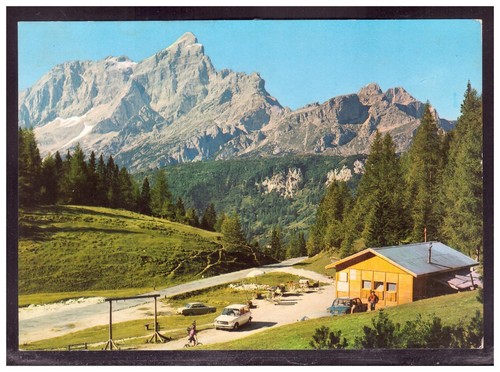 Cartolina dolomiti rifugio - cartolina,